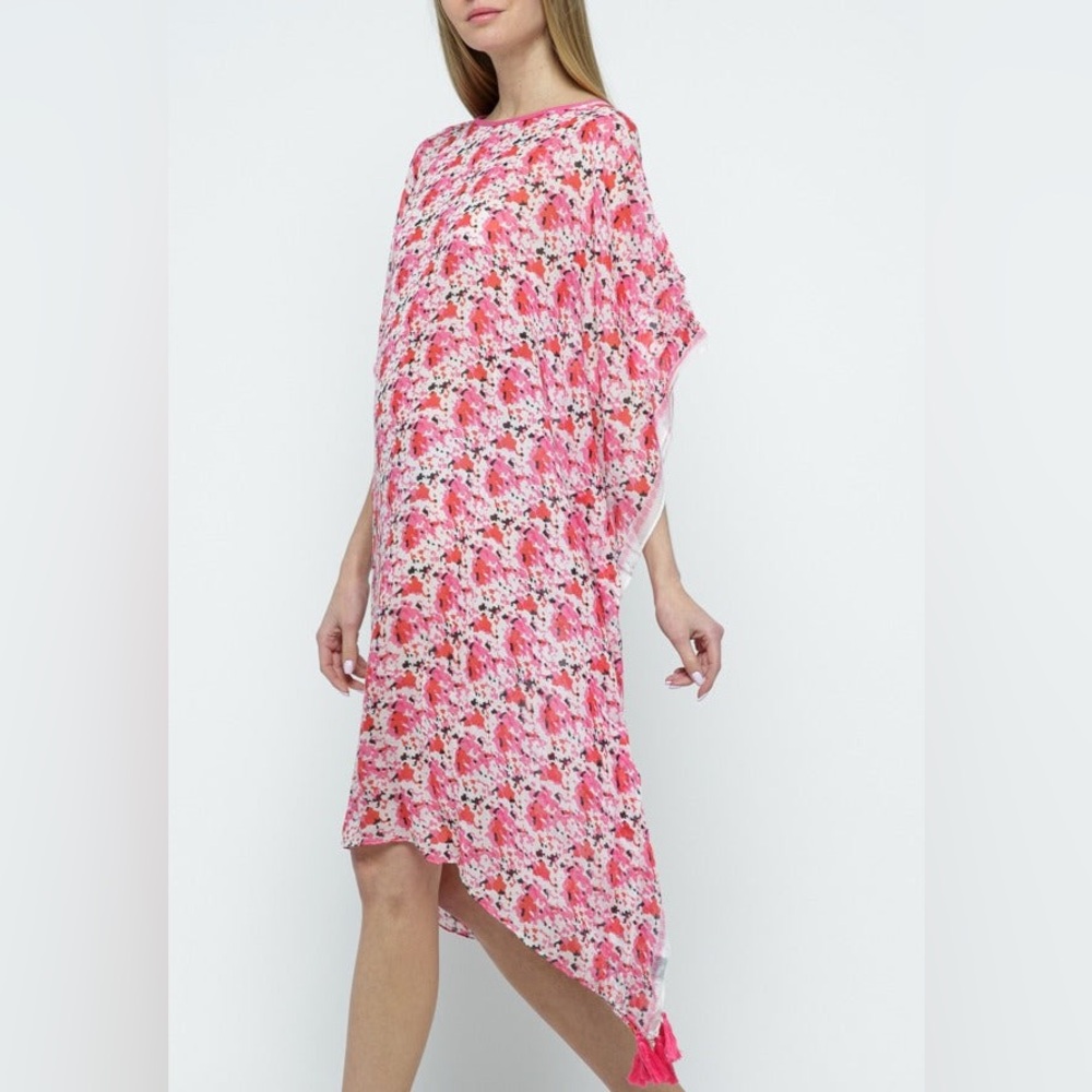 NWOT ✨ RAJ ALICE KAFTAN One Size Beach Coverup Floral